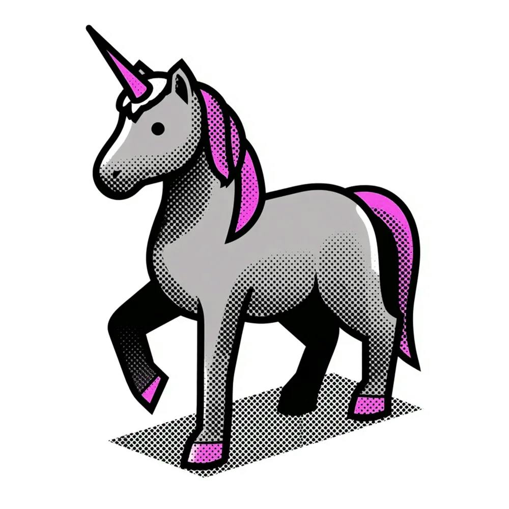 Brand identity nezpez unicorn