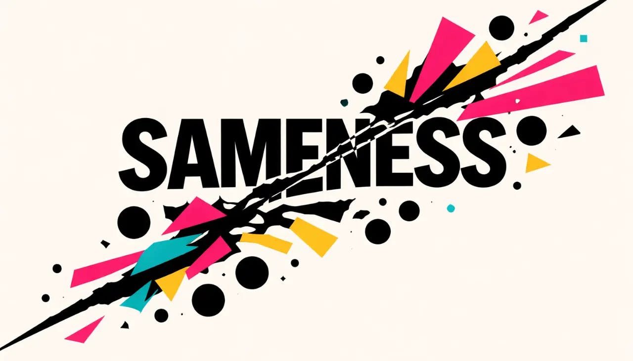 Sameness pattern disruption nezandpez blog hero png