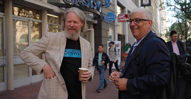 Stellar Cyber AI guerilla marketing street team