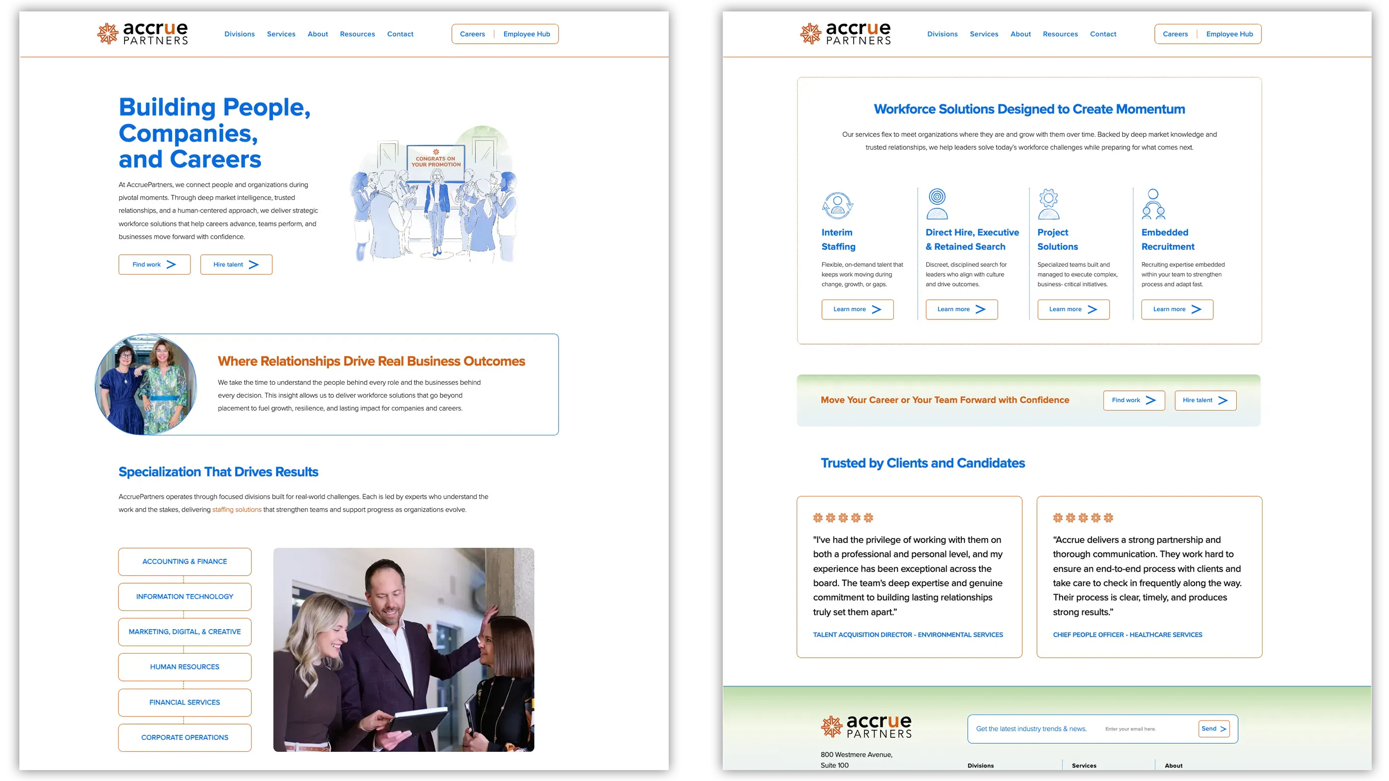 Nezpez work Accrue Partners marketing