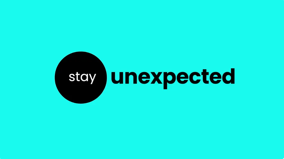Stay unexpected creative branding agency